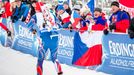 SP Hochfilzen 2017-18: čeští fanoušci a Michal Šíma (Slovensko)