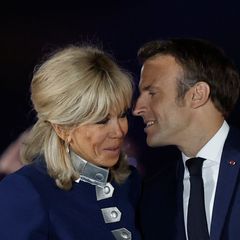 Emmanuel Macron a jeho žena Brigitte
