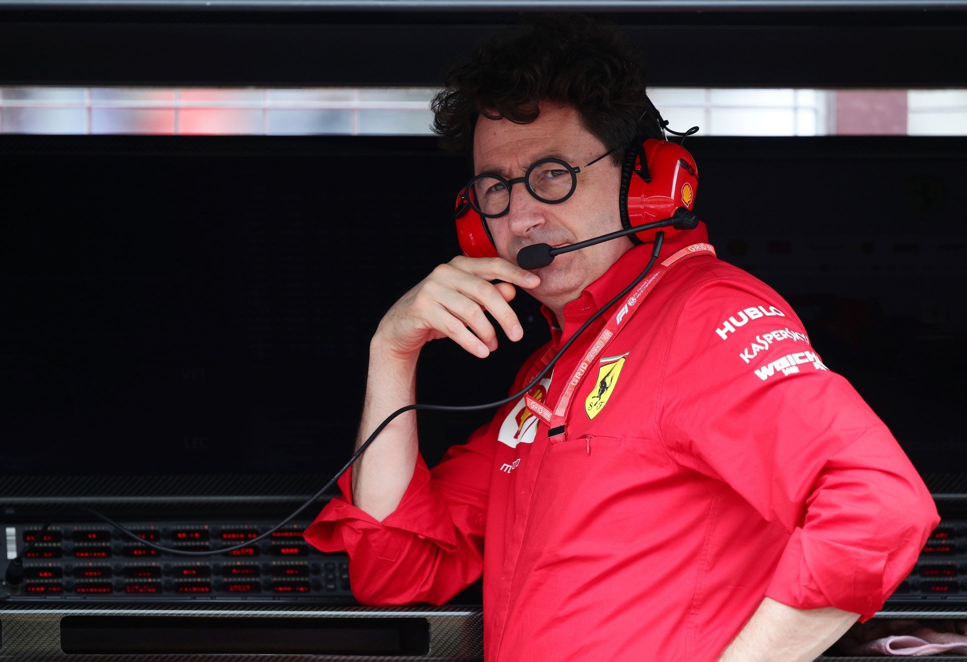 Šéf týmu Ferrari Mattia Binotto Velké ceně Maďarska formule 1 2019
