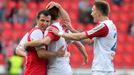 Fotbal, Gambrinus liga, Slavia - Jablonec: Marcel Gecov (15)