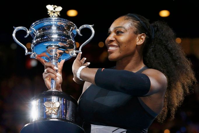 Serena Williamsová ve finále Australian Open 2017