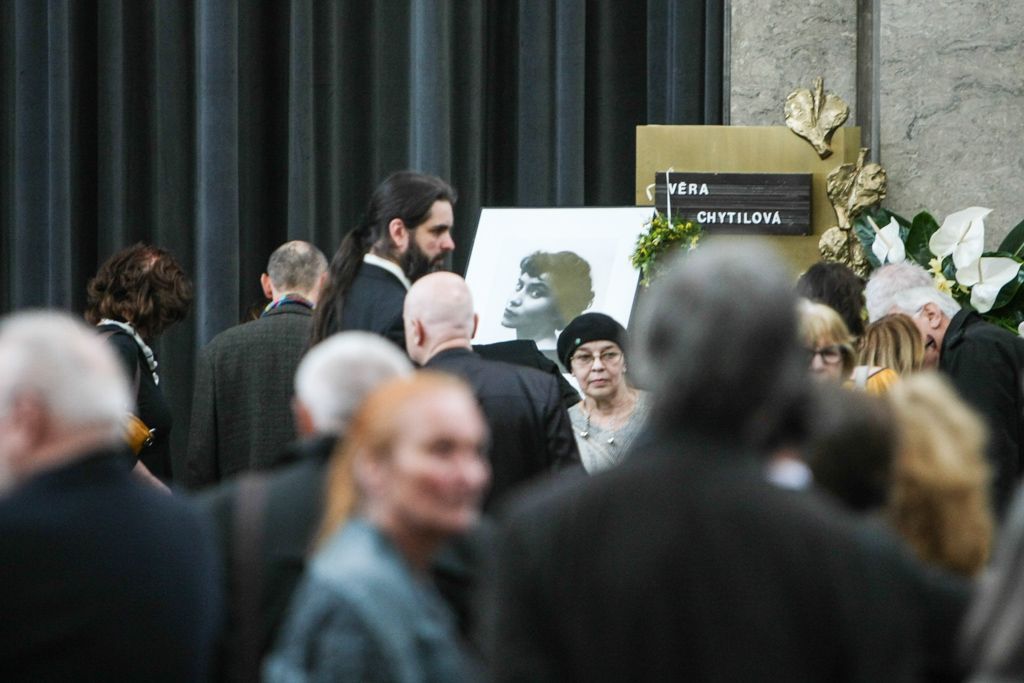 Pohřeb Věry Chytilové