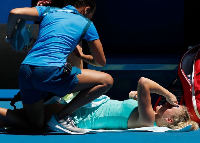 Kateřina Siniaková na Australian Open 2018