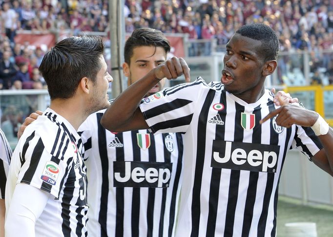 Alvaro Morata, Paul Lamine Pogba a Sami Khedira