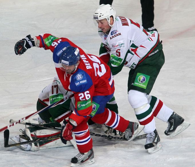 HC LEV Praha - AK Bars Kazaň (štědroodpolední partička hokeje)