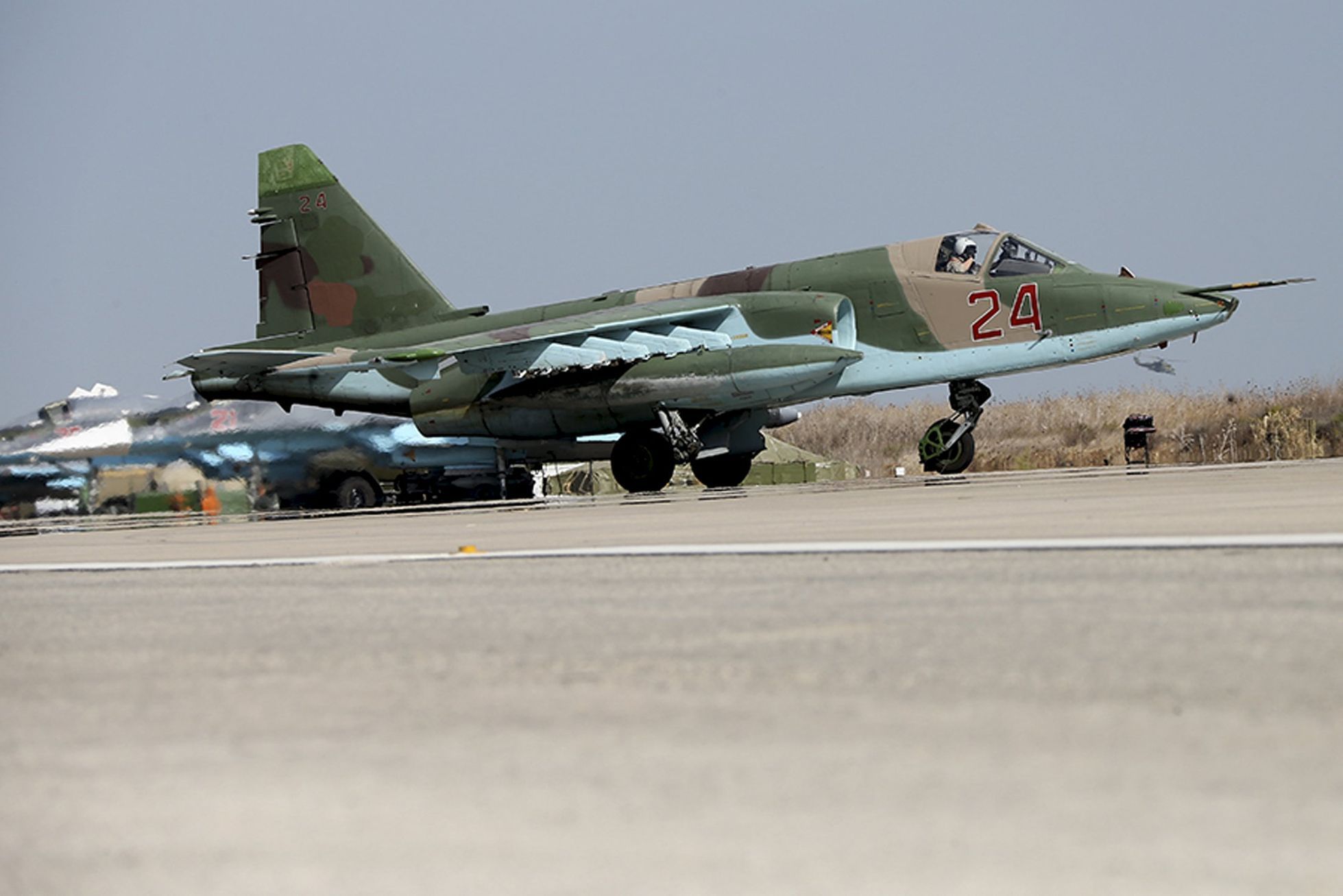 Sýrie - Rusko - Suchoj Su-25