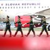 Čína, Peking, vojenská přehlídka, nácvik, výročí, II. světová válka, armáda, letadla, Fico, Vučič