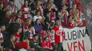 Extraliga: Sparta - Slavia (fanoušci Slavie)