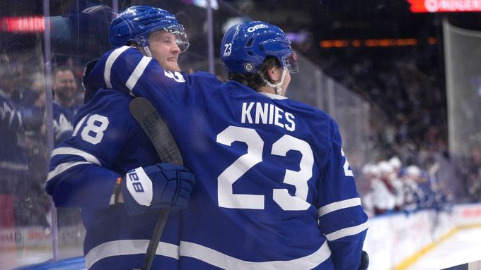 Sestřih utkání Toronto - Colorado včetně kuriózní vítězné branky