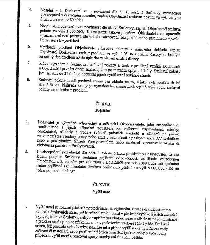 Vláda - Smlouva č. 08/230 - 15