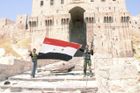 Výbuch tunelu v Sýrii poškodil zeď starobylé citadely