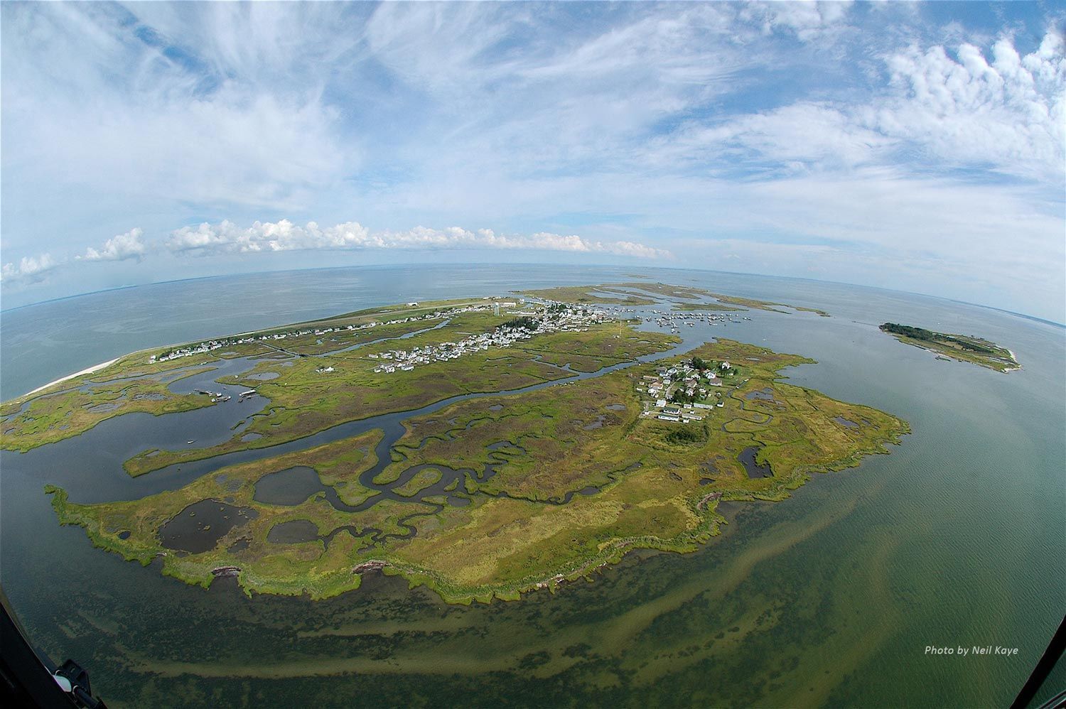 Tangier, ostrov, usa