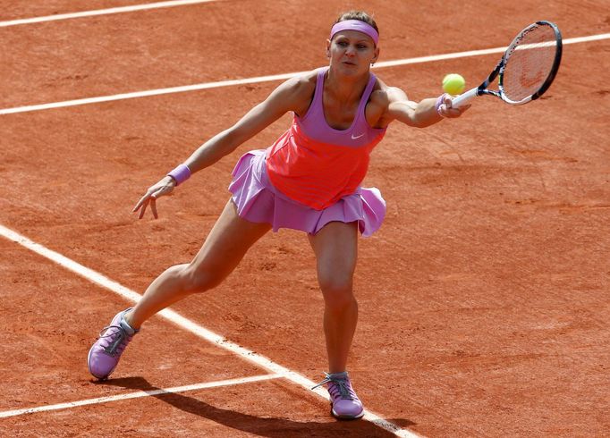 Luce Šafářová na French Open 2015