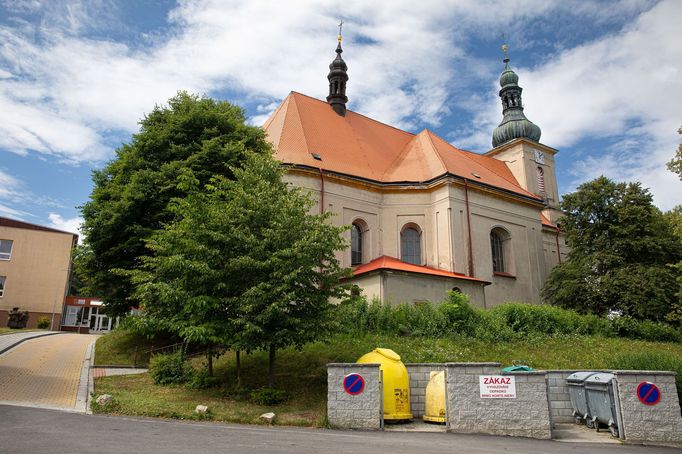 Vesnice Střílky.