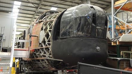 Unikátní obnova válečného bombardéru Wellington