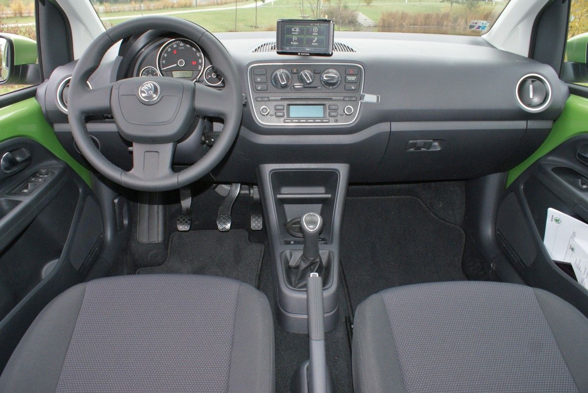 Škoda Citigo 2012 - přístrojovka