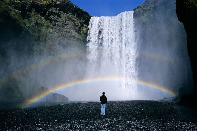 Název : Skógafoss   Místo : Island