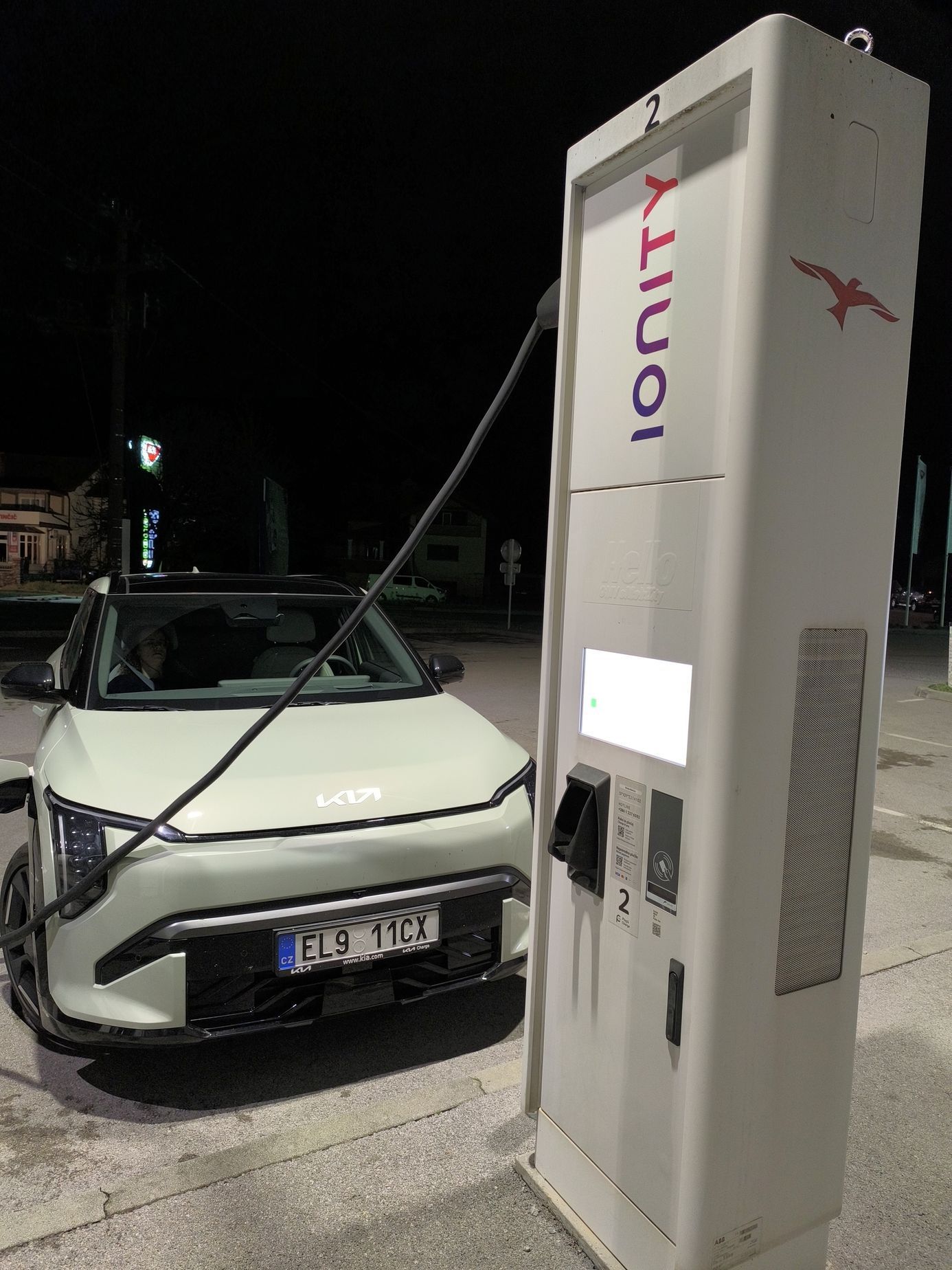 KIA EV3 alpský test