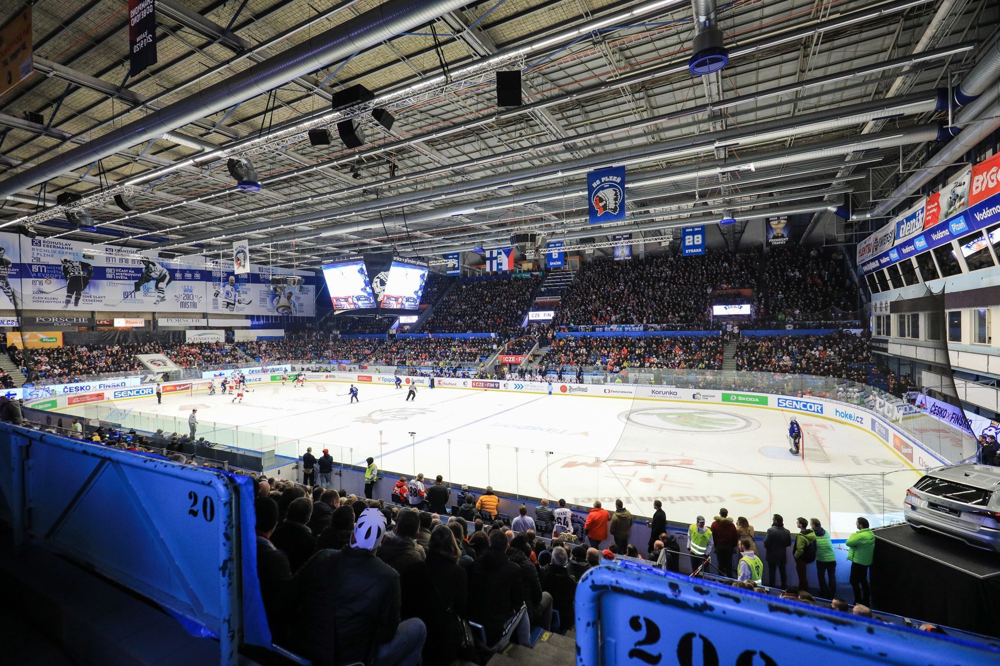 Česko - Finsko na Channel One Cupu 2019