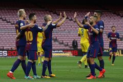 Barcelona na prázdném stadionu porazila Las Palmas 3:0, tři body slaví i Real