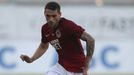 Nicolae Stanciu v zápase 4. ligového kola Teplice - Sparta.