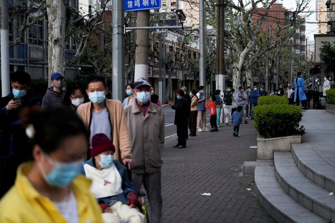 Lockdown Šanghaje s 25 miliony obyvatel.