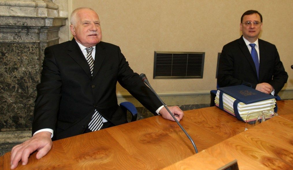 Václav Klaus naposled na vládě