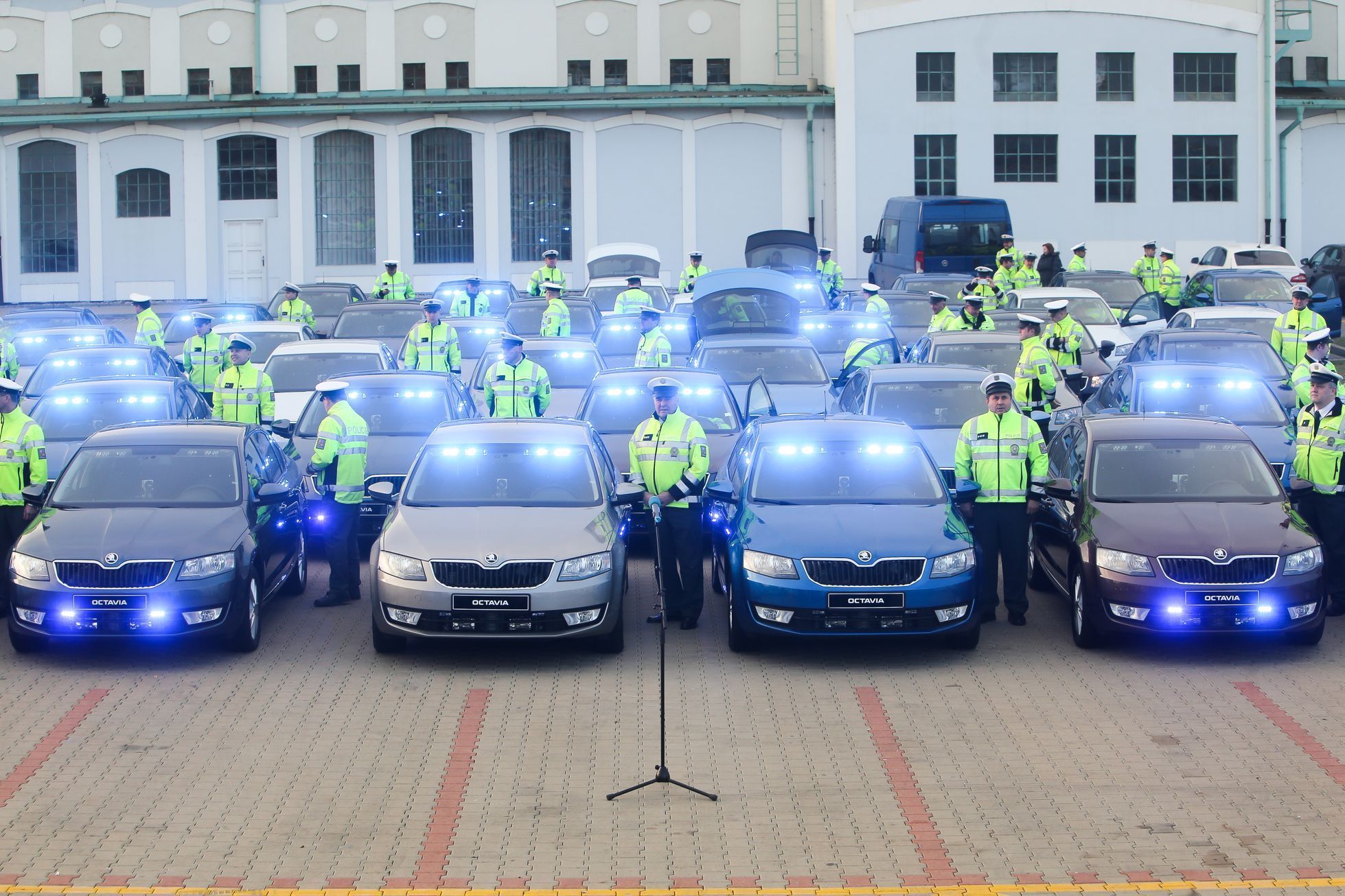 Nové "tajné" policejní Octavie 14.12.2015