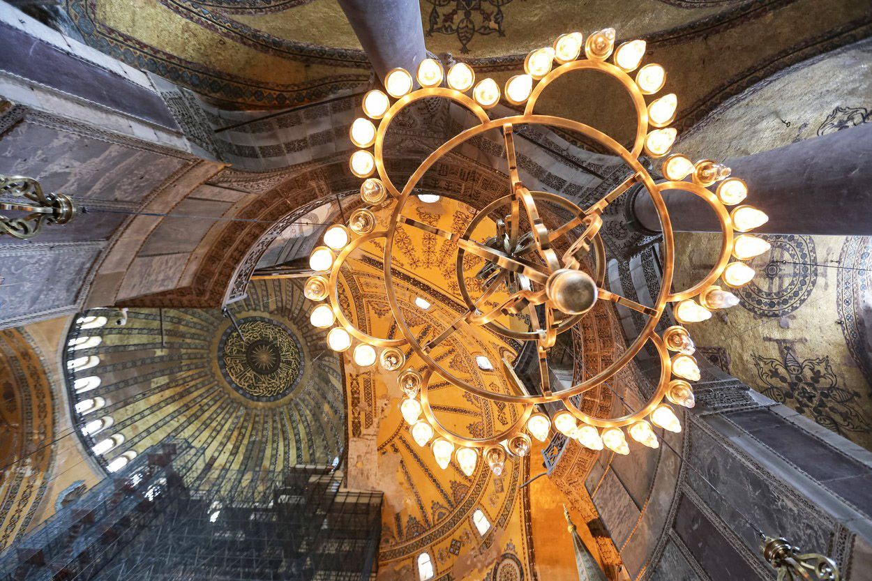 Jednorázové užití / Fotogalerie / Tak vypadá istanbulský megachrám Hagia Sofia