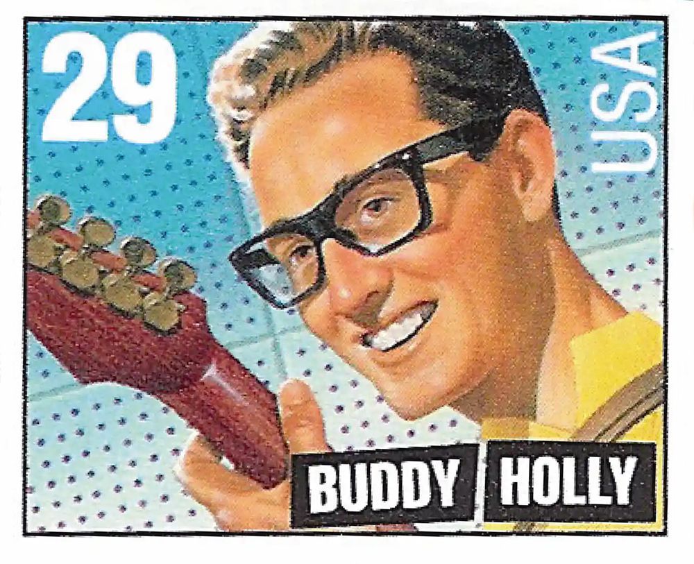 Buddy Holly, známka, 1993
