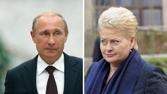 Putin - Grybauskaiteová