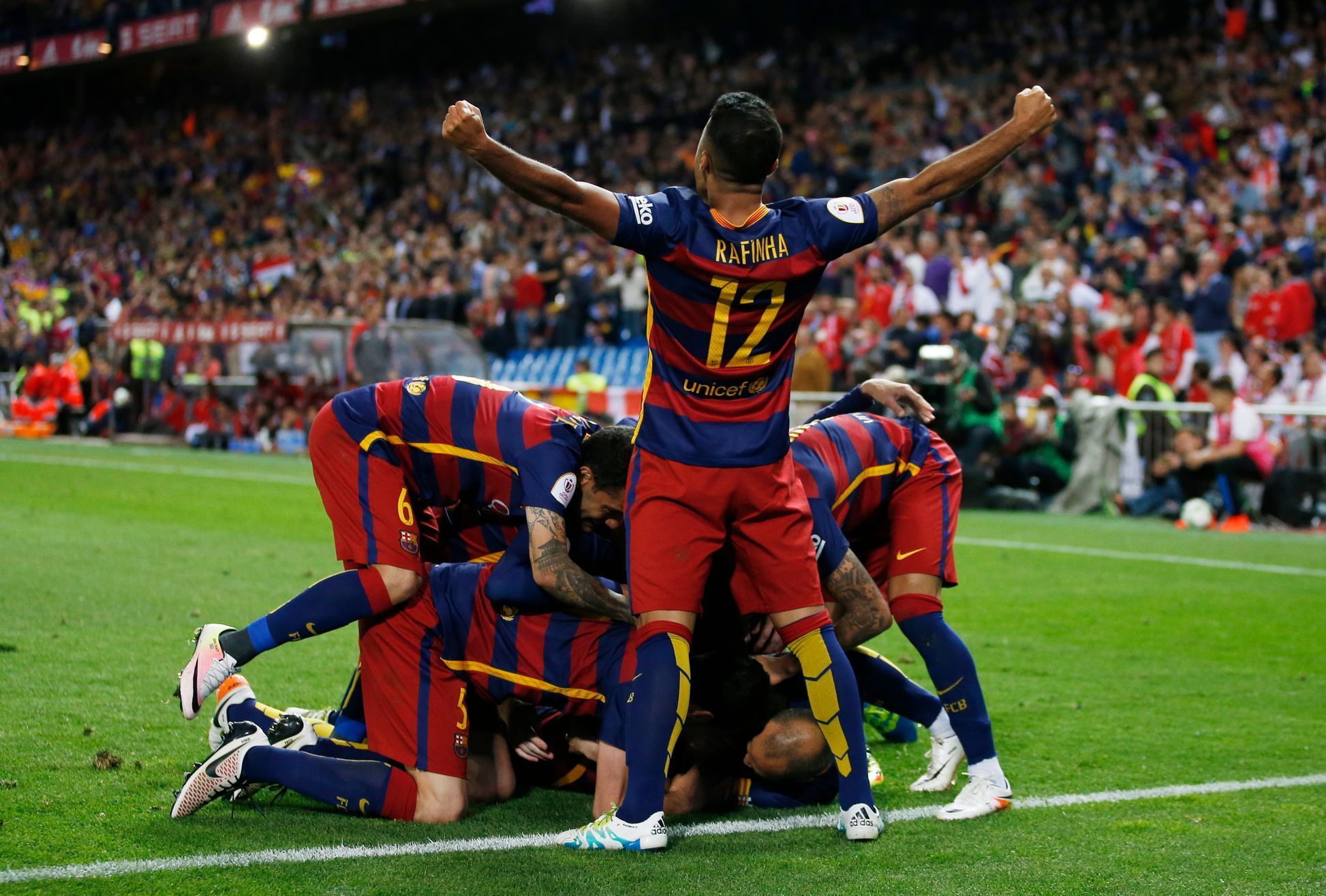 Barcelona ve finále španělského poháru 2016
