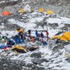 Nepál - zemětřesení - Mount Everest - základní tábor