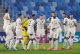 V Bratislavě se ve skupině B semifinále play-off kvalifikace o postup na Euro utkali domácí Slováci s Irskem.