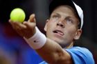 Berdych jde v Paříži dál. Vyřadil Američana Ginepriho