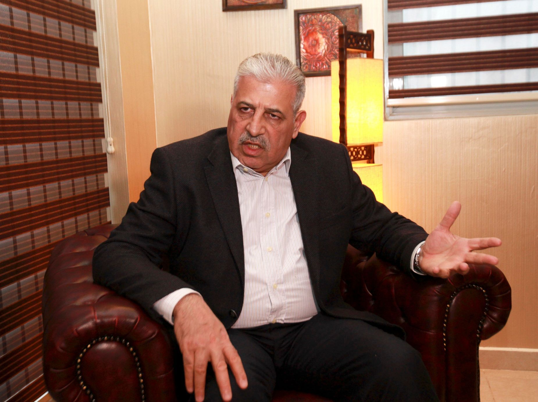 Asíl Nudžajfí, bývalý guvernér Mosulu.