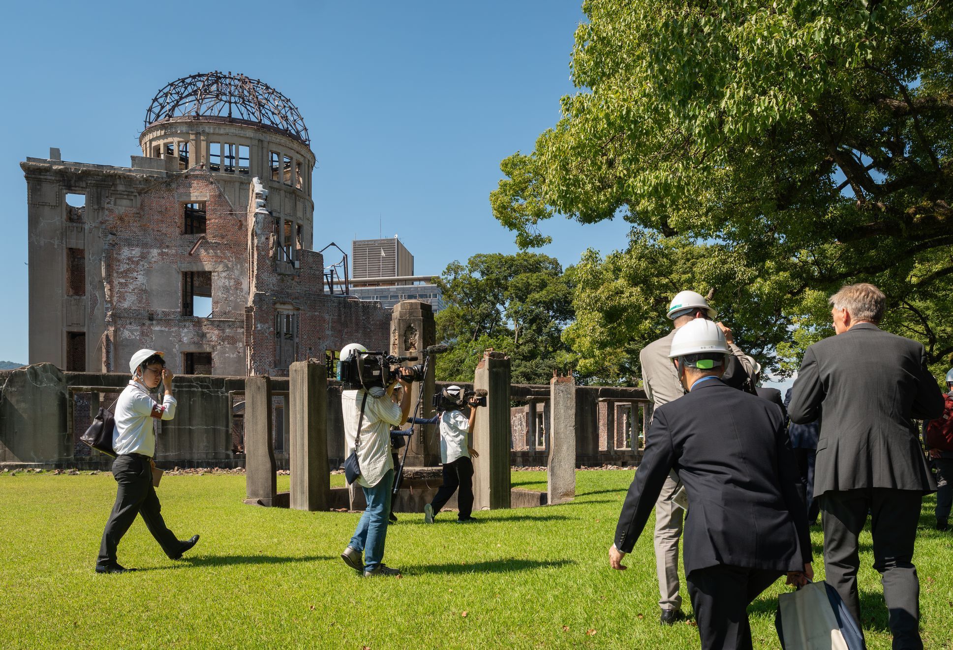 Hirošima, Japonsko, atomová bomba, Památník míru, trosky, reportáž