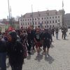 Prvomájový pochod anarchistů v Praze