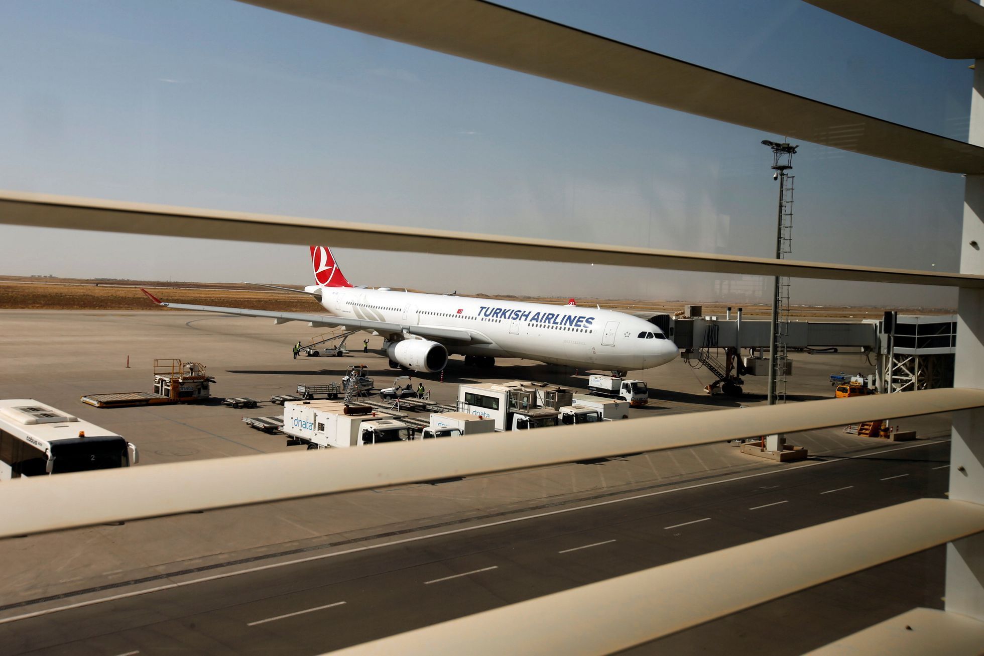 Turkish Airlines od pátku přestávají létat na letiště v Irbílu.