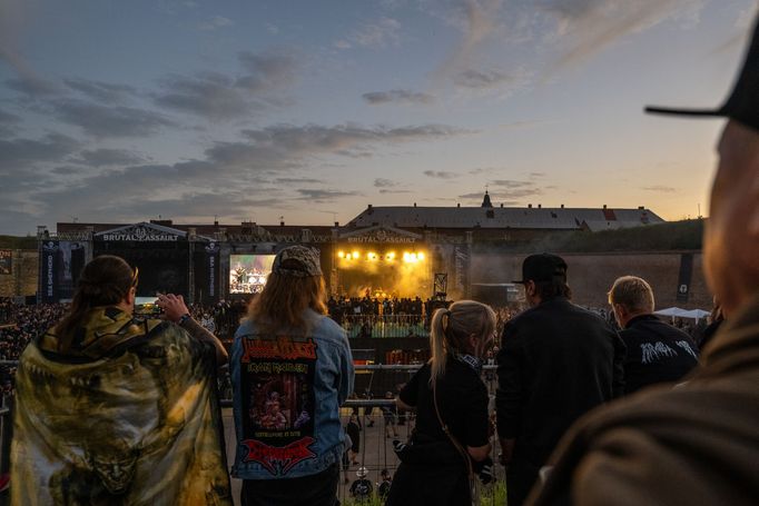 Snímek z letošního ročníku festivalu Brutal Assault.