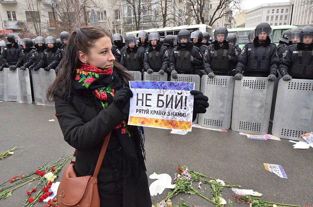 Demonstrace v Kyjevě