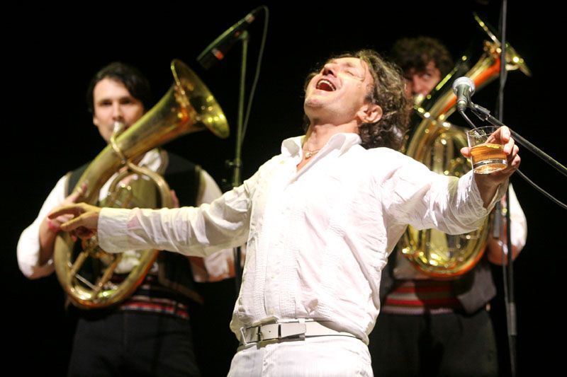 Goran Bregovič při vystoupení na Colours of Ostrava v roce 2007