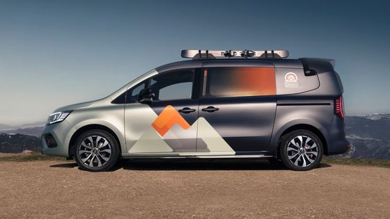 Elektrický Renault Kangoo v obytné úpravě zatím jako koncept.