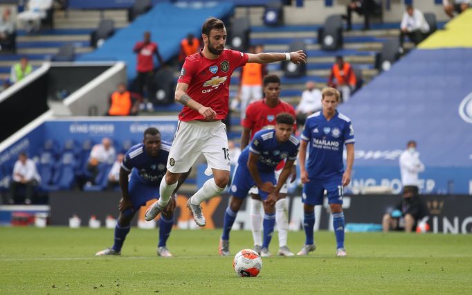 Leicester - Manchester United, Bruno Fernandes