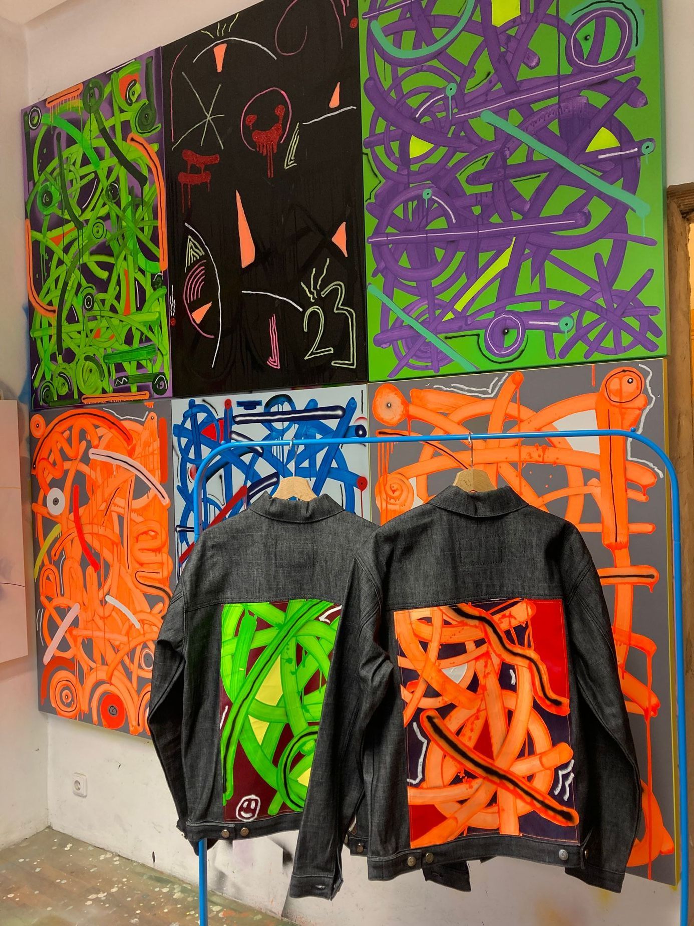 plátna, džísky, móda, umění, denim, výtvor, tvorba, řemeslo, Filip Jeřábek