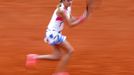 Tennis - French Open - Roland Garros, Paris, France - October 8, 2020 Czech Republic's Petra Kvitova during her semi final match against Sofia Kenin of the U.S. REUTERS/C