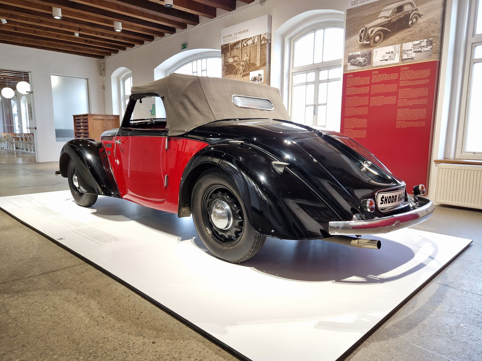 Škoda Muzeum výstava Popular a Rapid