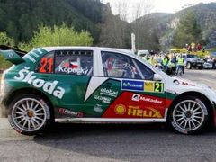 Jan Kopecký, Škoda Fabia WRC.