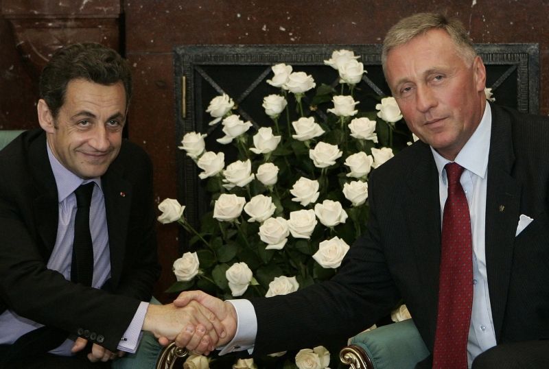 Sarkozy a Topolánek