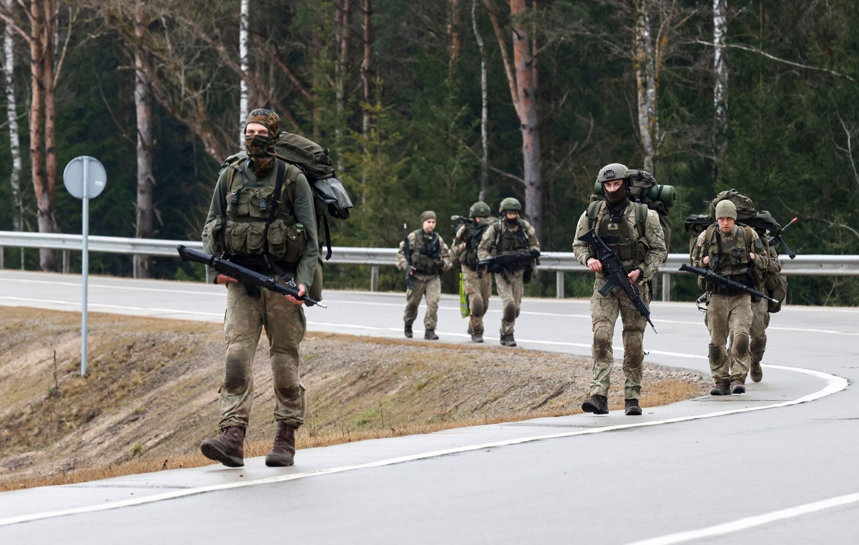 Litva, NATO, USA, vojáci, pátrání